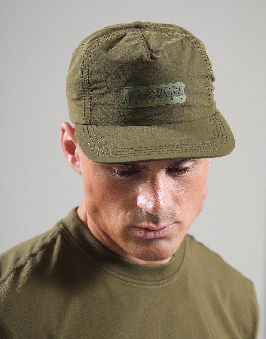 Napapijri F-Box Logo Cap Dark Olive