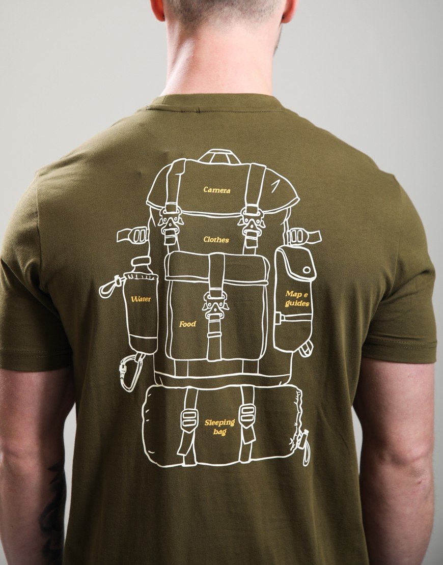 Napapijri S-Flint T-Shirt Dark Olive