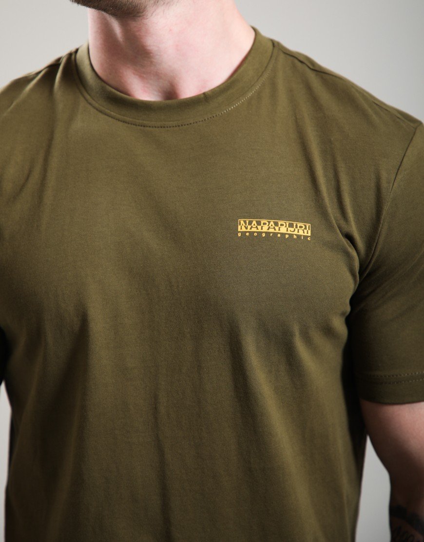 Napapijri S-Flint T-Shirt Dark Olive