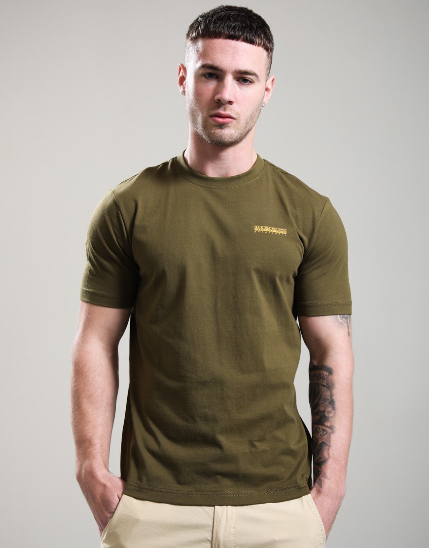 Napapijri S-Flint T-Shirt Dark Olive