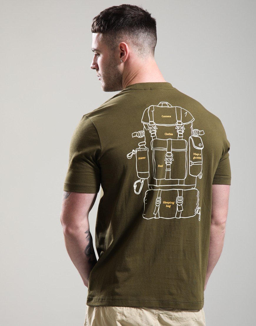 Napapijri S-Flint T-Shirt Dark Olive