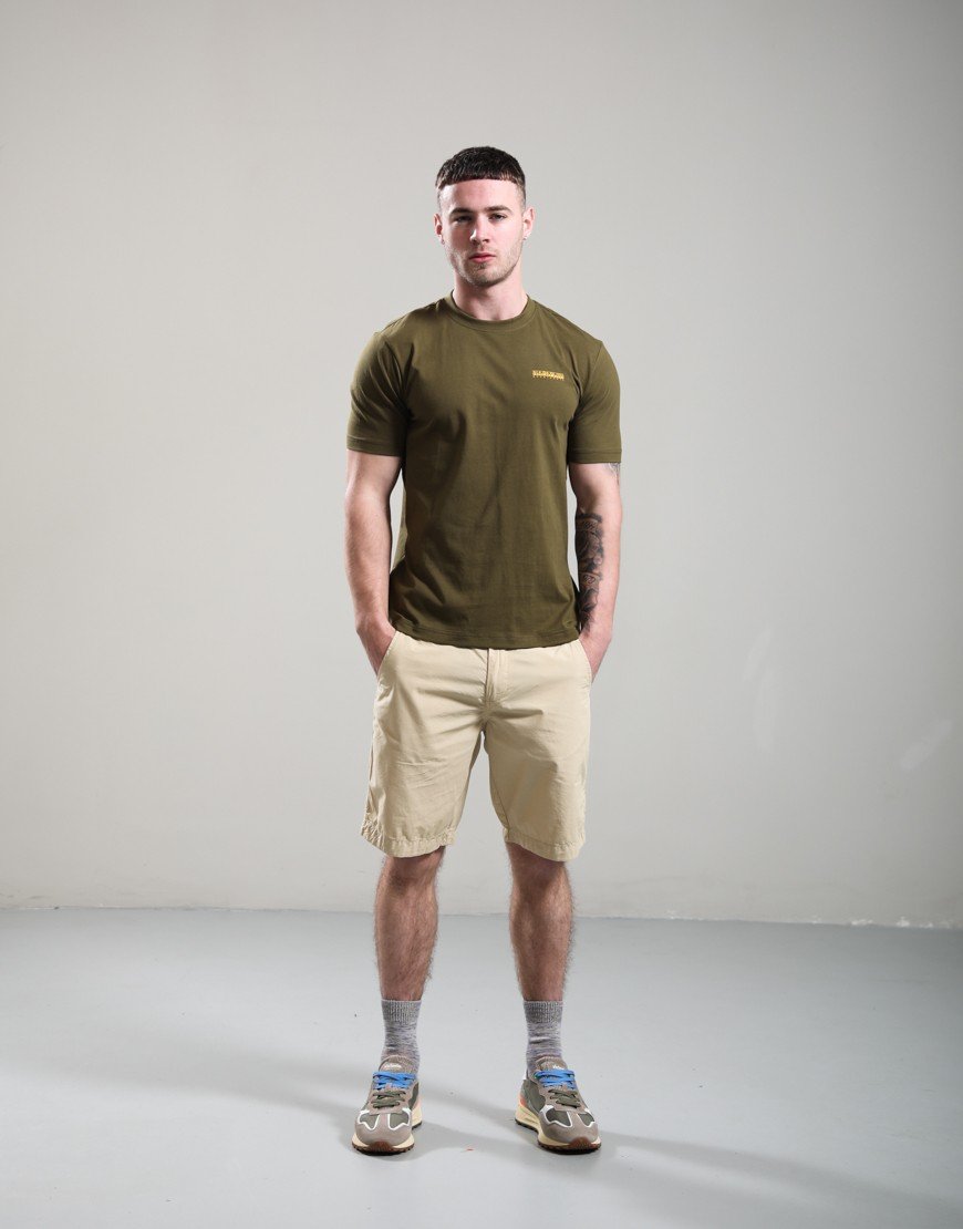 Napapijri S-Flint T-Shirt Dark Olive