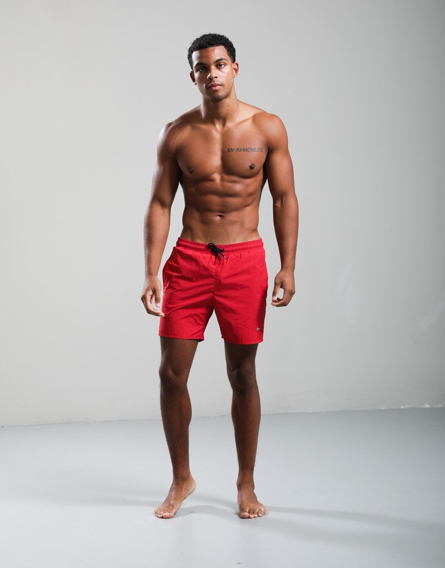 Napapijri V-Haldane Swimming Trunks Red