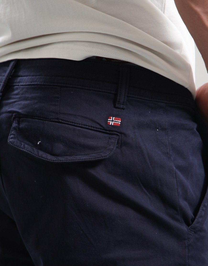 Napapijri M-Puyo Summer Chino Trousers Blu Marine
