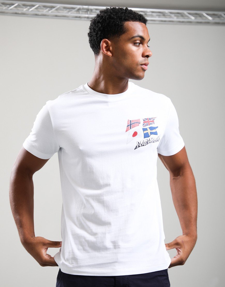 Napapijri S-Mahsa T-Shirt  Bright White