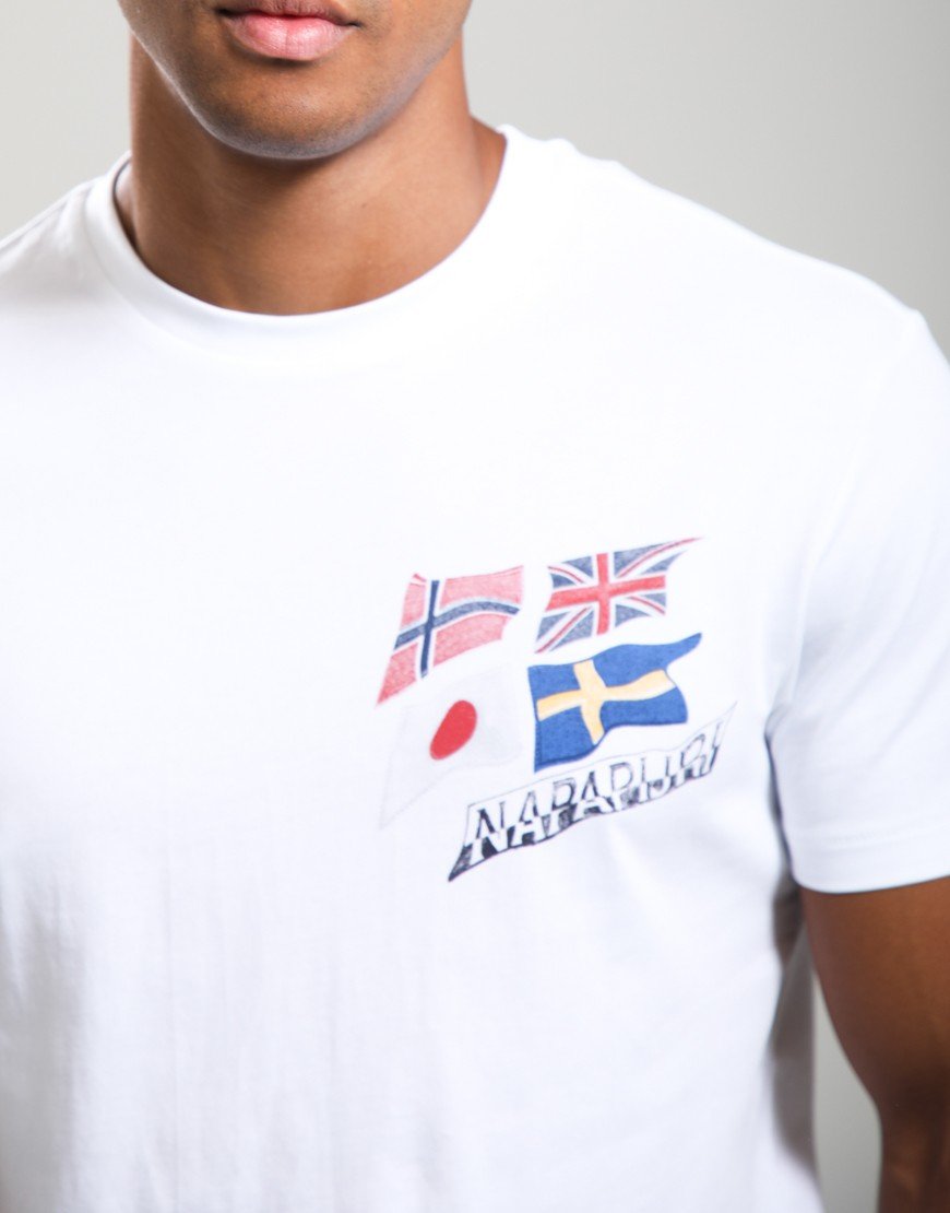Napapijri S-Mahsa T-Shirt  Bright White