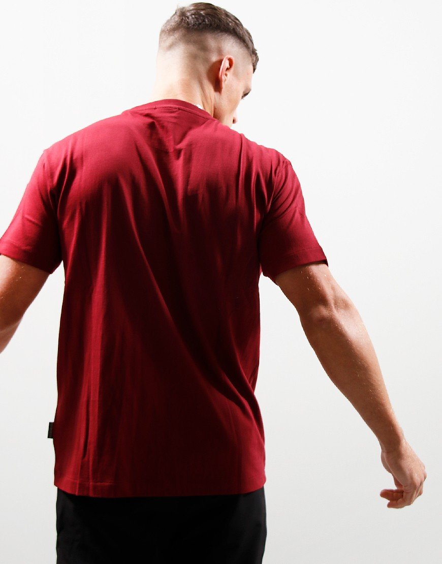 Napapijri S-Box Short Sleeve T-shirt Vintage Amaranth