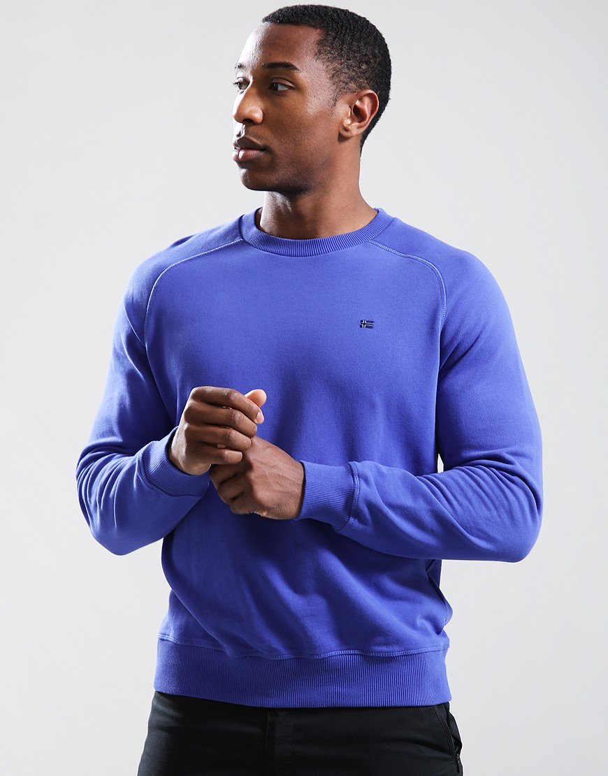 Napapijri Nedles French Terry Sweat Royal Blue