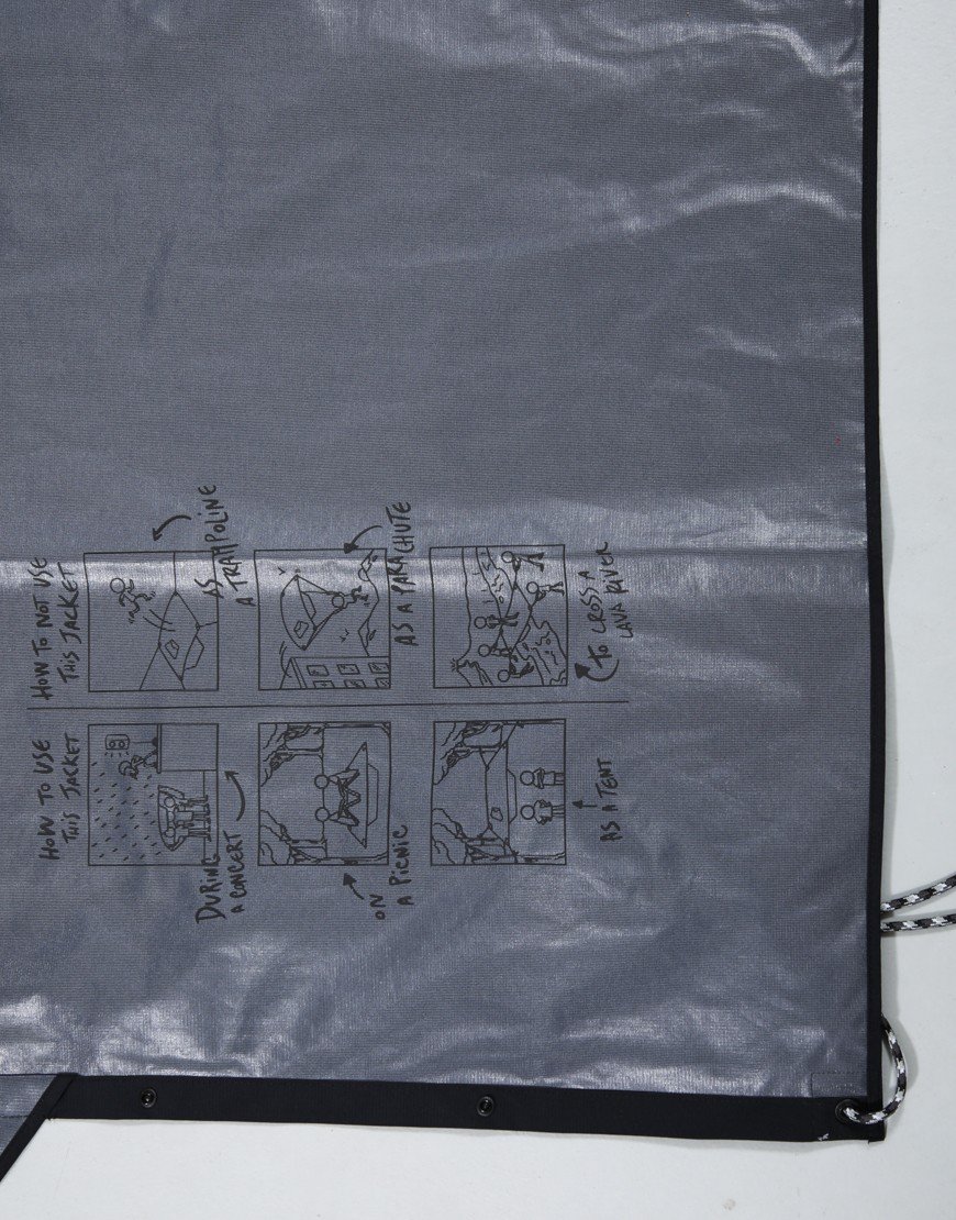 Napapijri Raincape Anorak Jacket Black Beauty