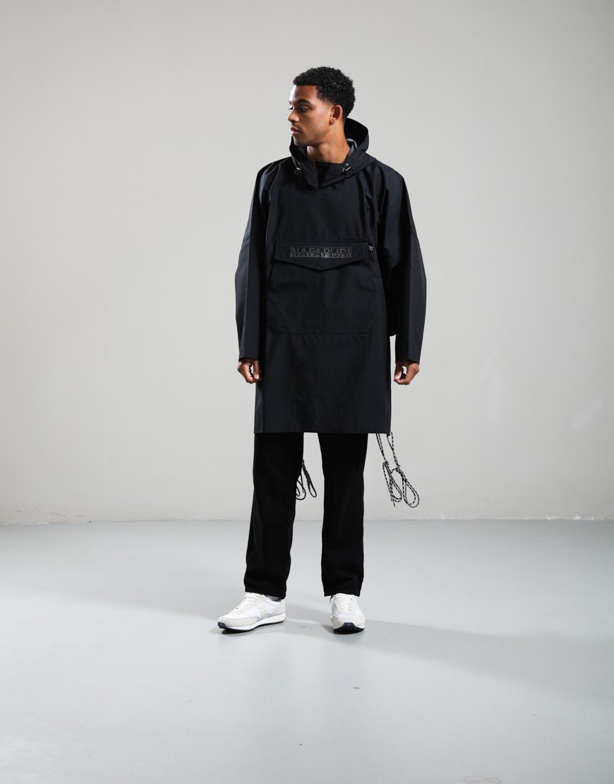 Napapijri Raincape Anorak Jacket Black Beauty