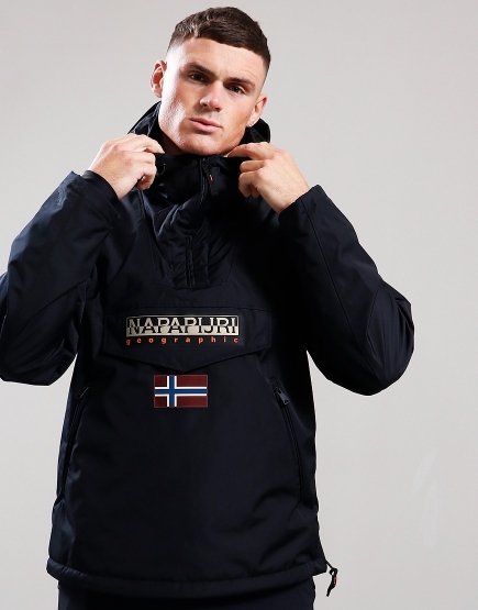 Napapijri Rainforest Next Anorak Jacket Black Beauty