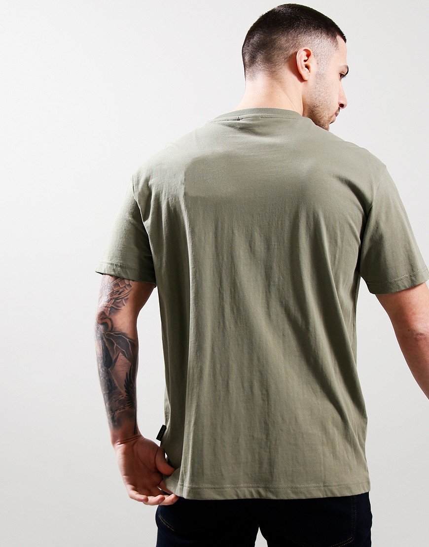 Napapijri S-Backcountry T-Shirt Green Lichen