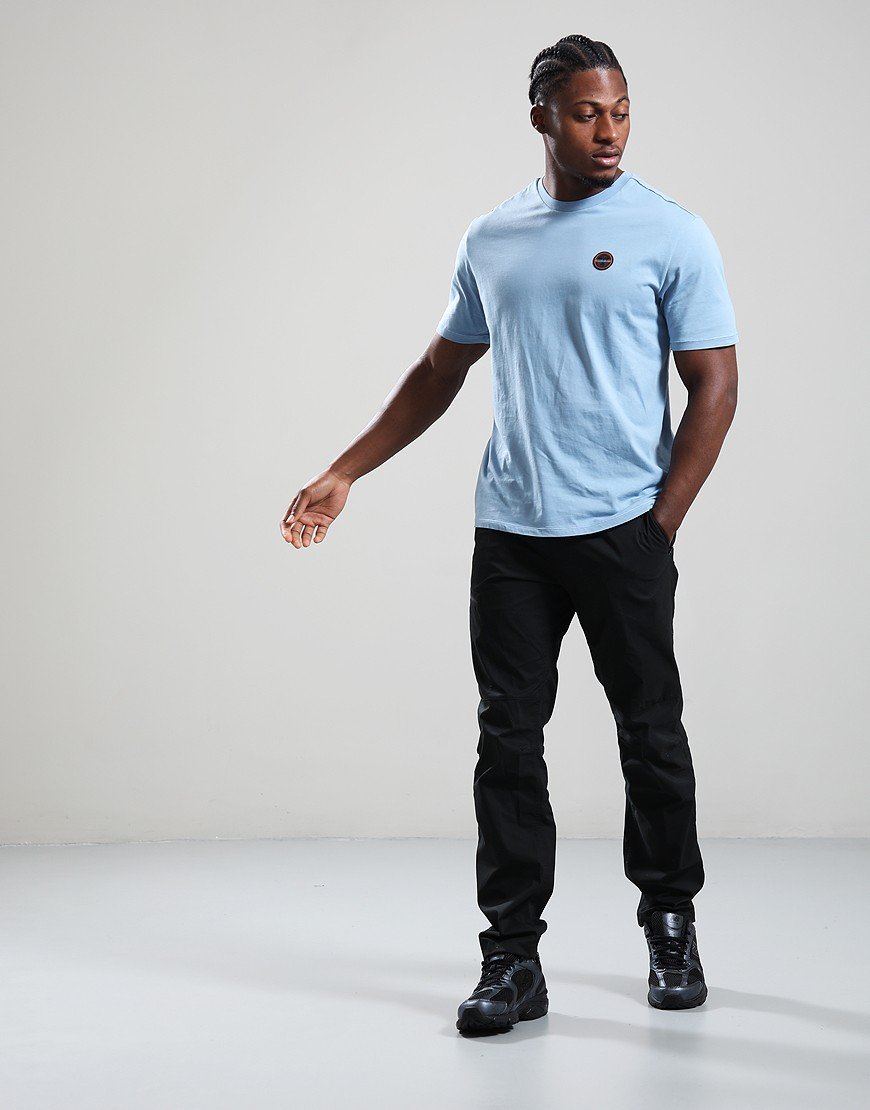 Napapijri S-Badge T-Shirt Faded Denim 