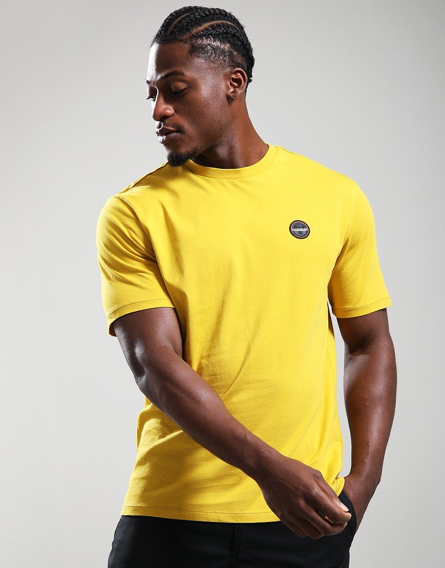 Napapijri S-Badge T-Shirt Gold Flake