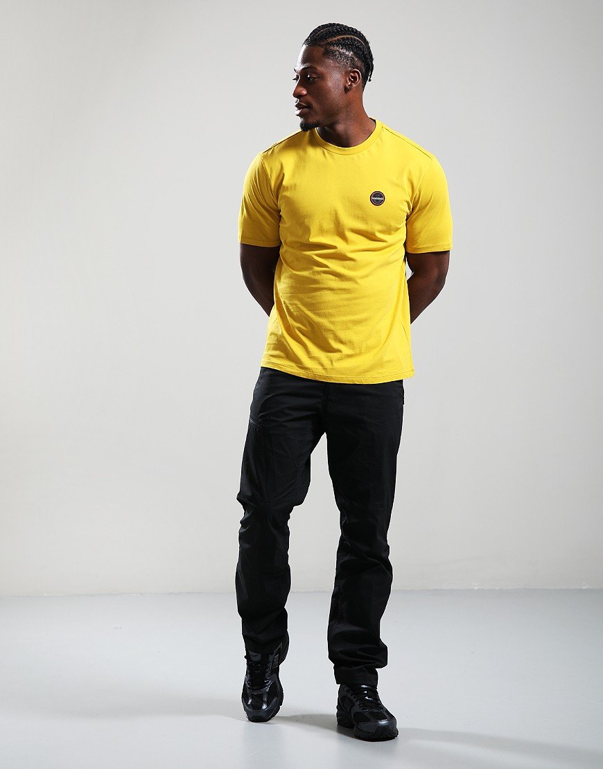 Napapijri S-Badge T-Shirt Gold Flake