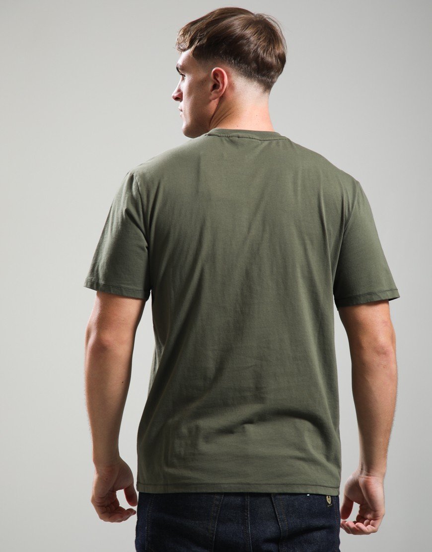 Napapijri S-Badge T-Shirt Olive Night G1F