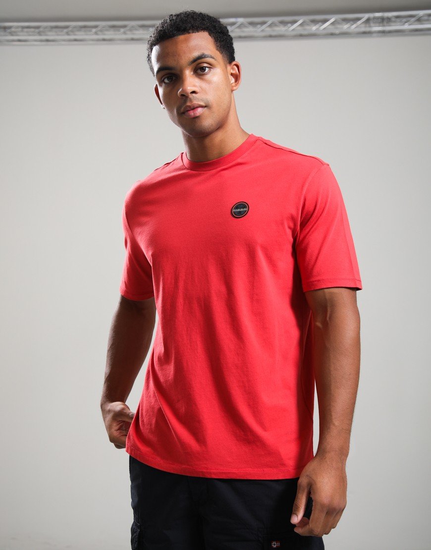 Napapijri S-Badge T-Shirt American B Raq