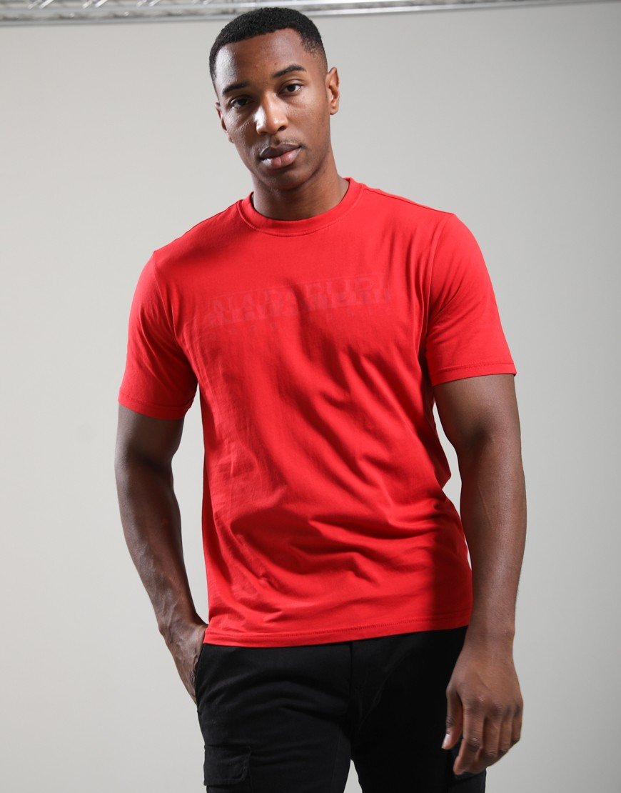 Napapijri S-Bollo 3 T-Shirt Haute Red