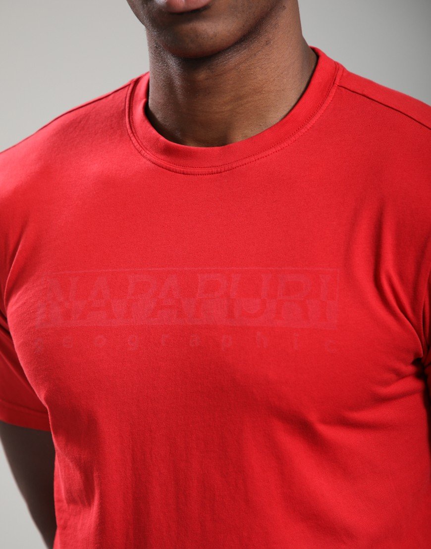 Napapijri S-Bollo 3 T-Shirt Haute Red