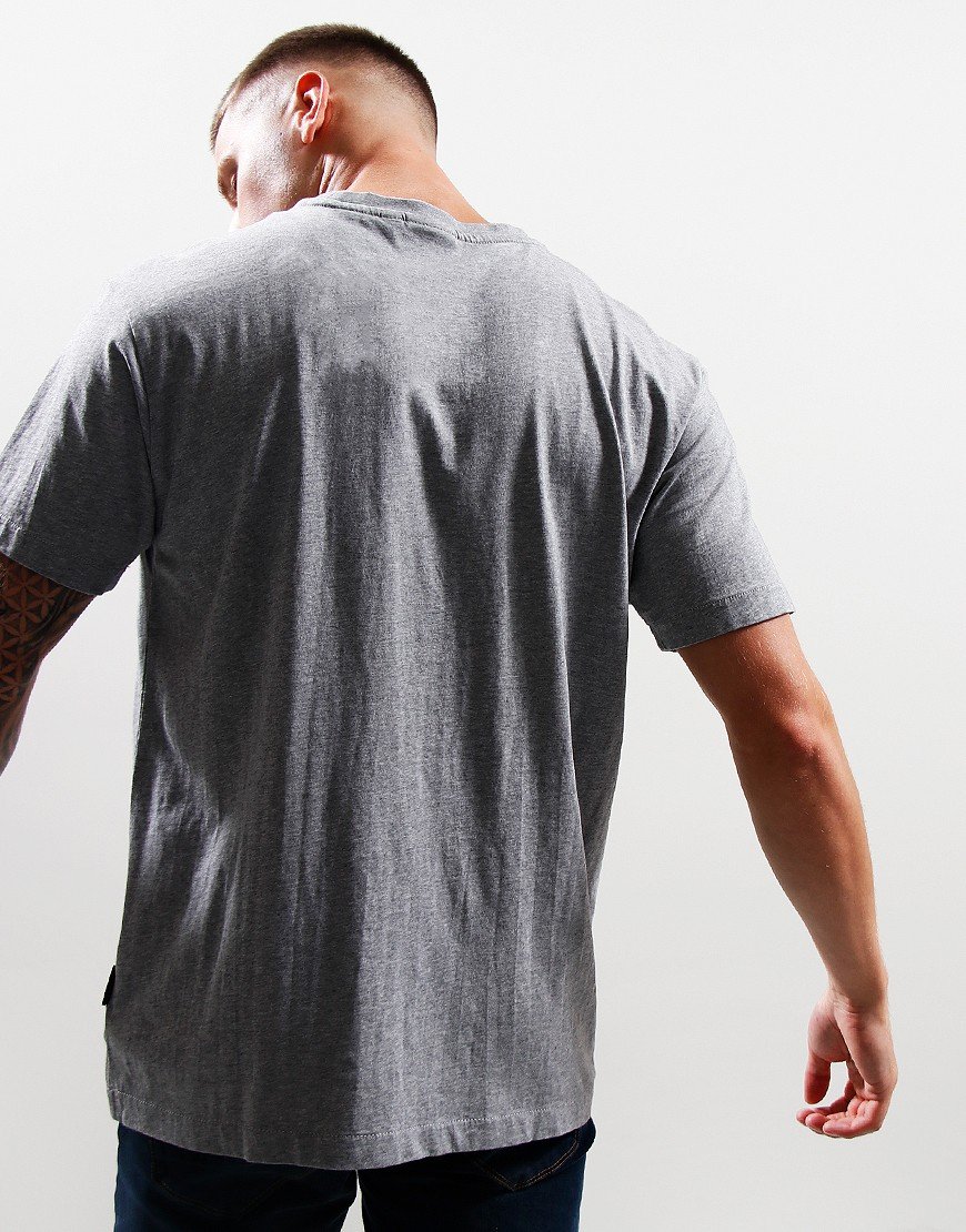 Napapijri S-Box 4 T-Shirt Medium Grey Melange