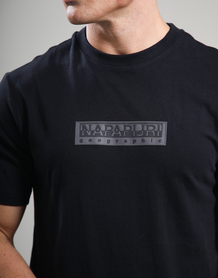 Napapijri S-Box Logo T-Shirt Black Beauty