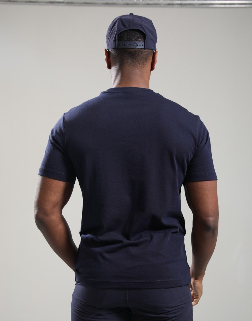 Napapijri S-Box Logo T-Shirt Blu Marine