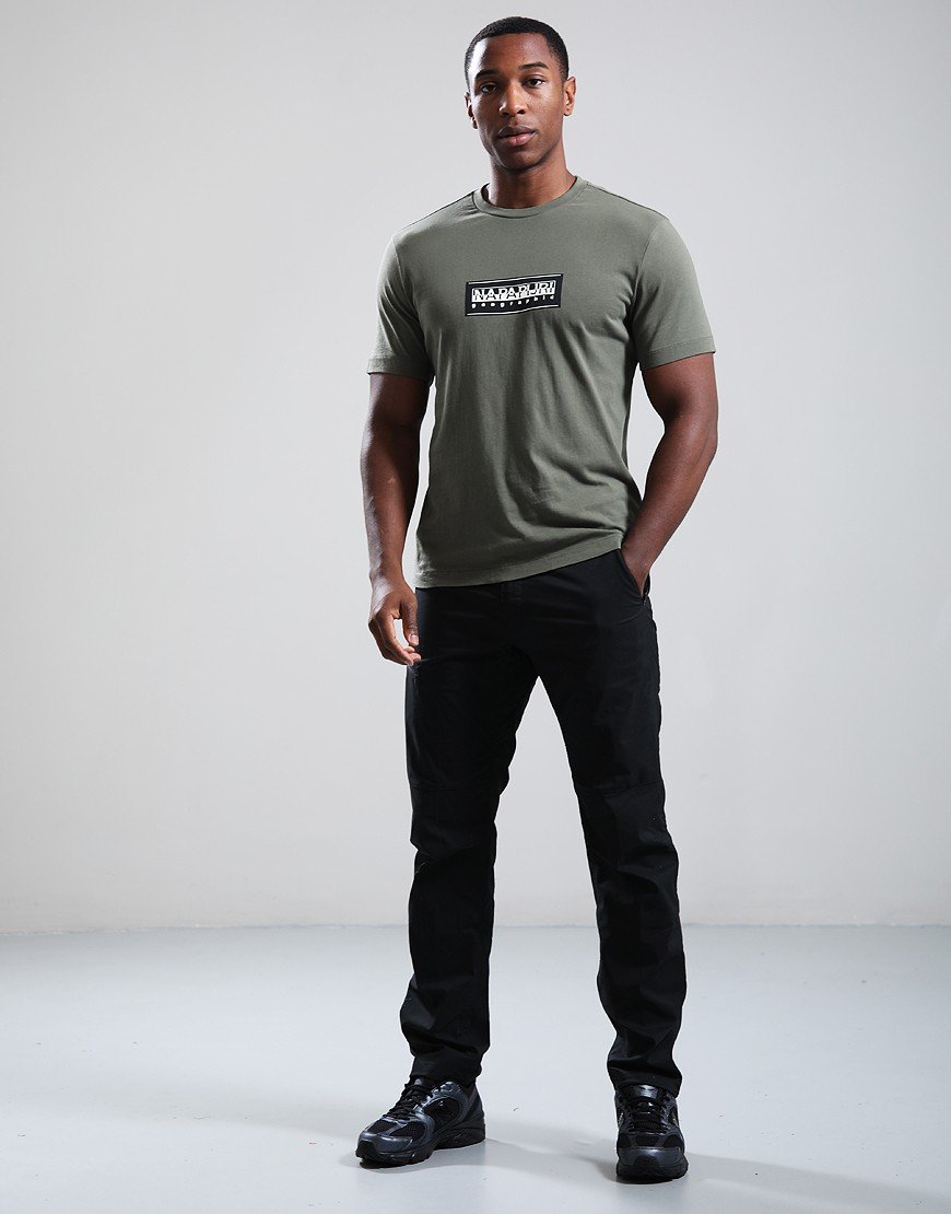 Napapijri S-Box Logo T-Shirt Tea Leaf G0A