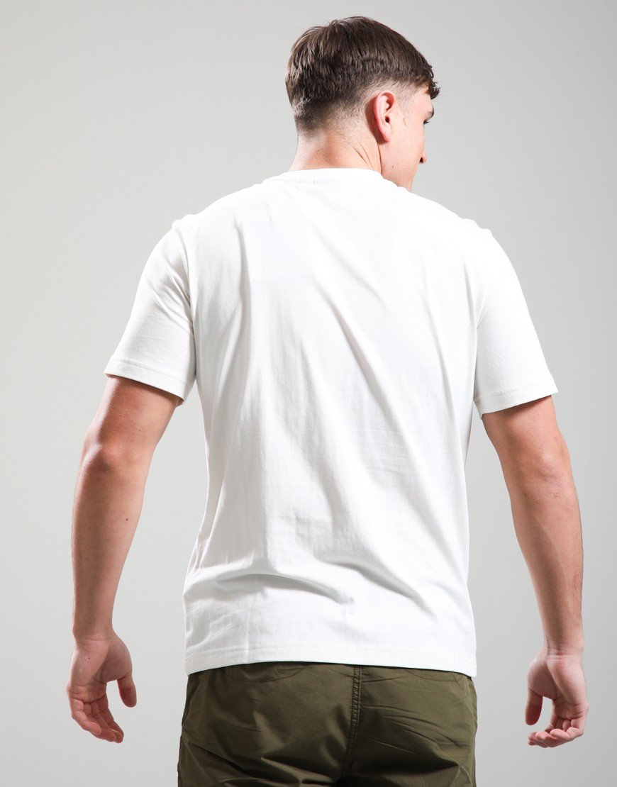 Napapijri S-Box Logo T-Shirt White Whisper