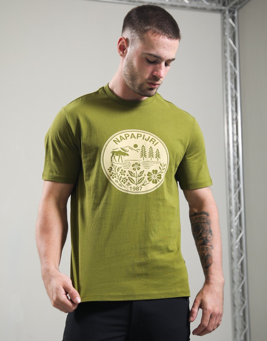 Napapijri S-Cabin T-Shirt Avocado G4C