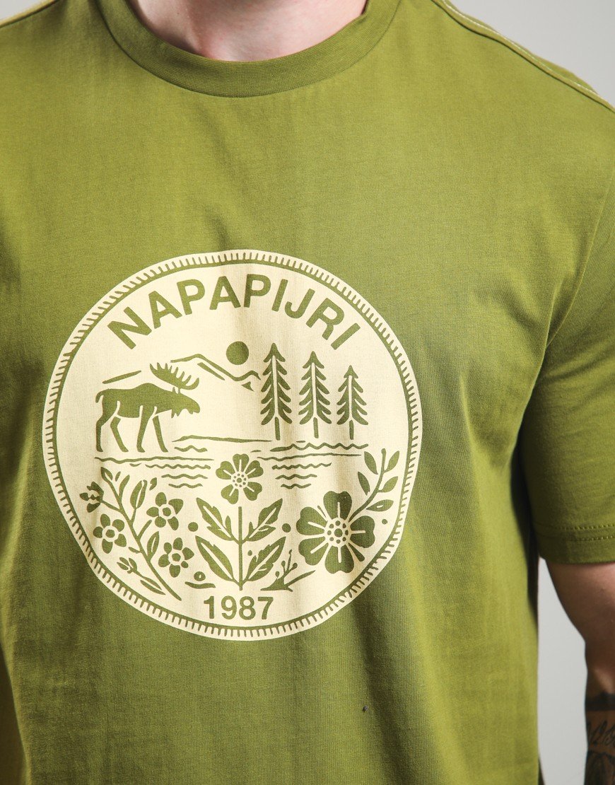 Napapijri S-Cabin T-Shirt Avocado G4C
