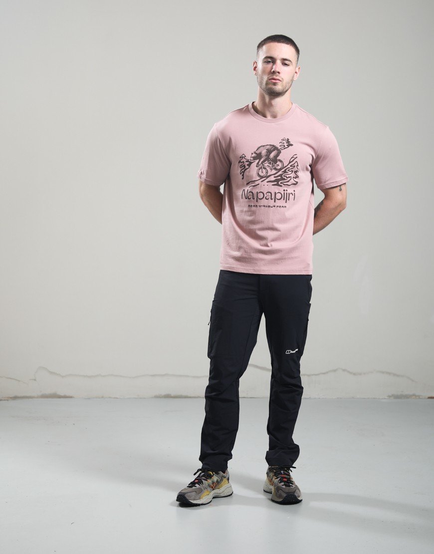 Napapijri S-Cabin T-Shirt Pink Woodrose
