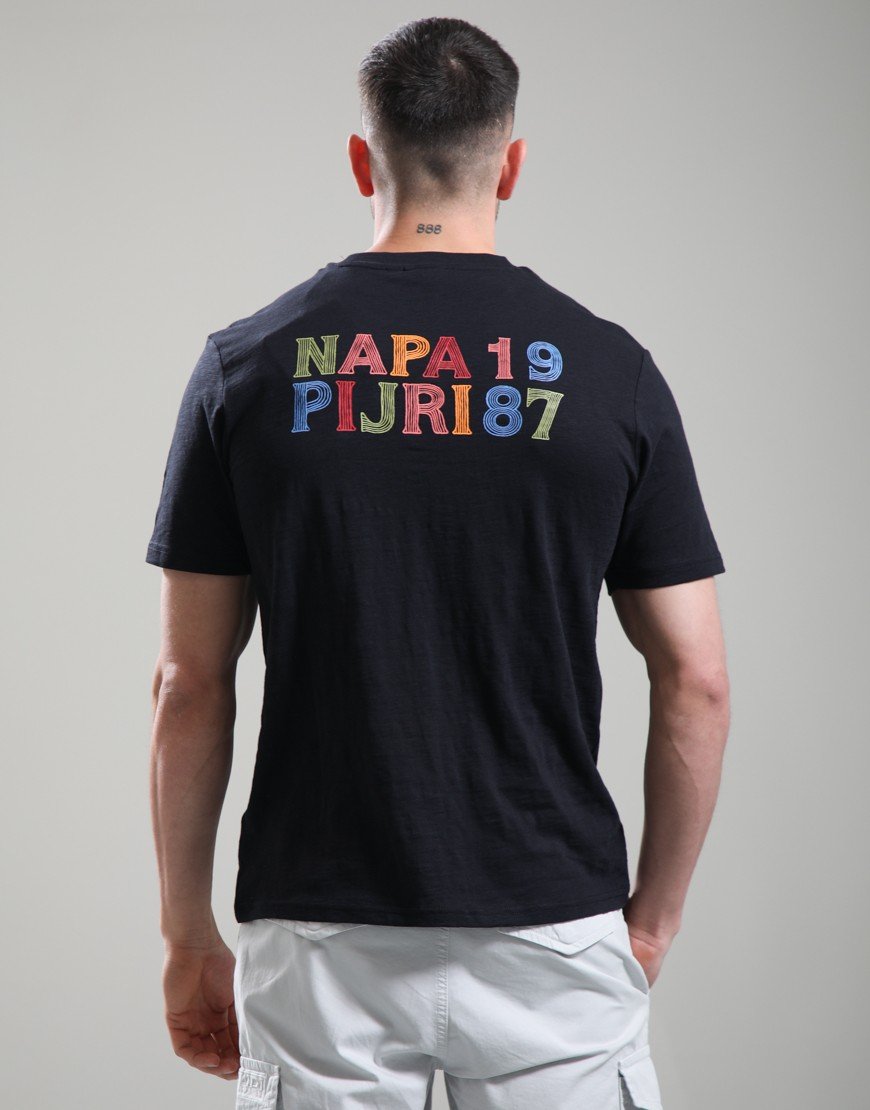 Napapijri S-Elior T-Shirt Black Beauty