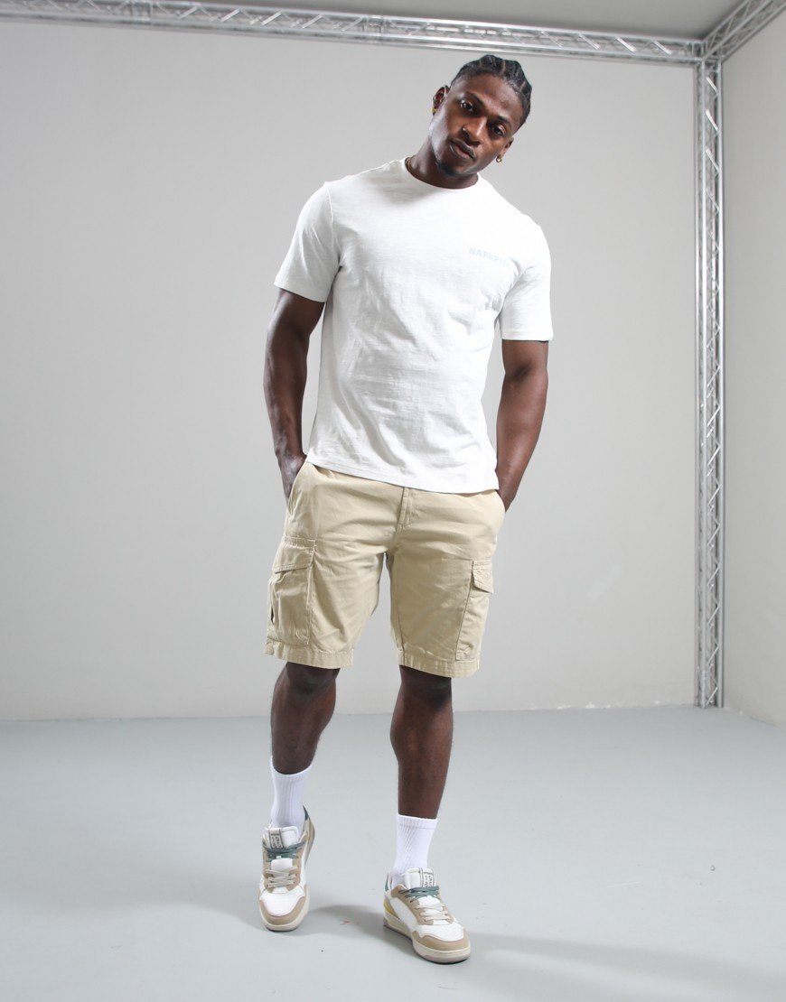Napapijri S-Elior T-Shirt White Whisper