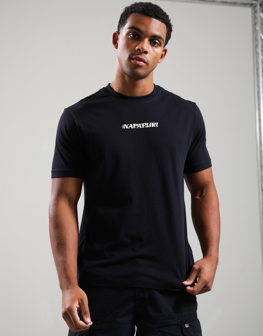 Napapijri S-Flint T-Shirt  Black Beauty