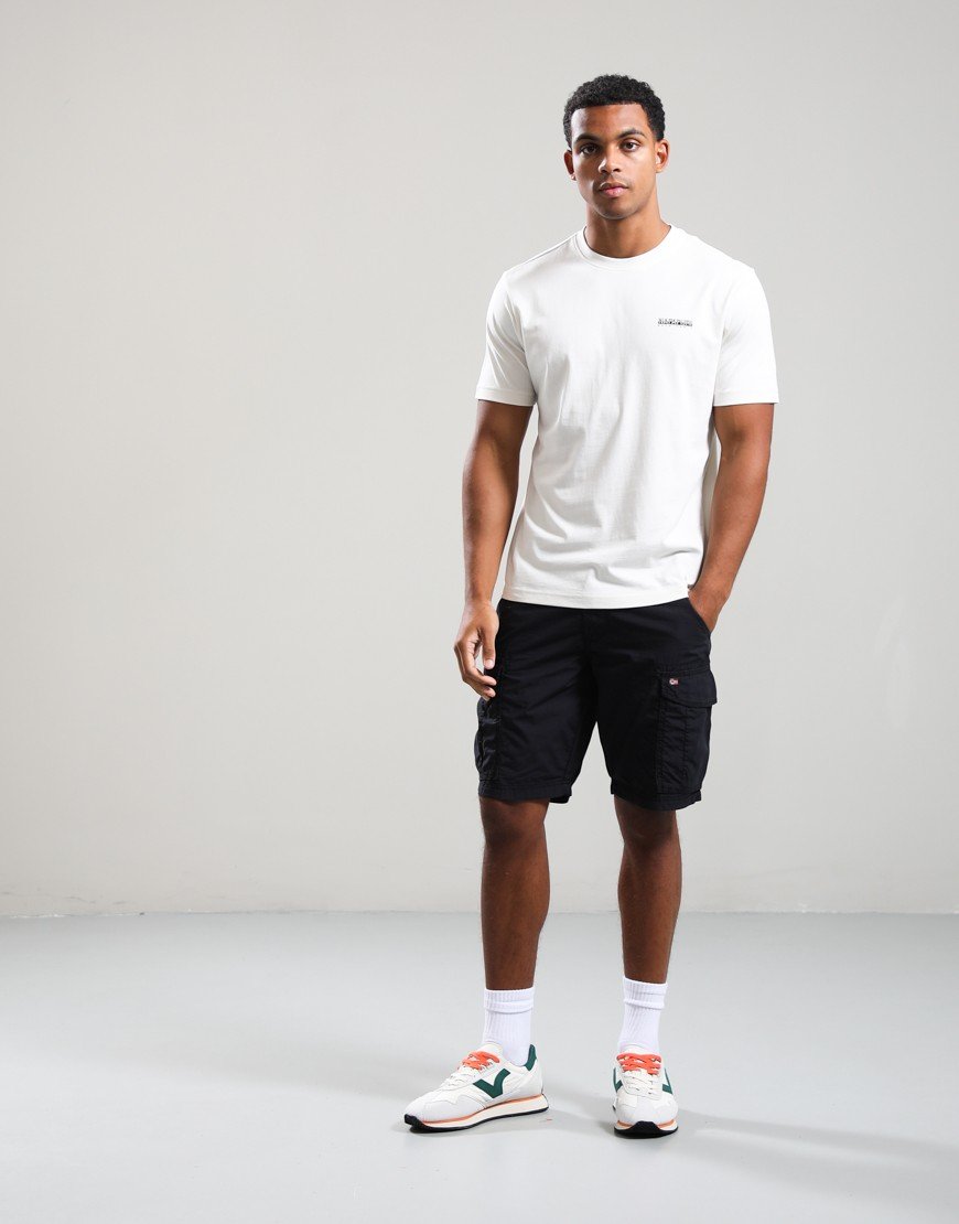Napapijri S-Flint T-Shirt  White Whisper