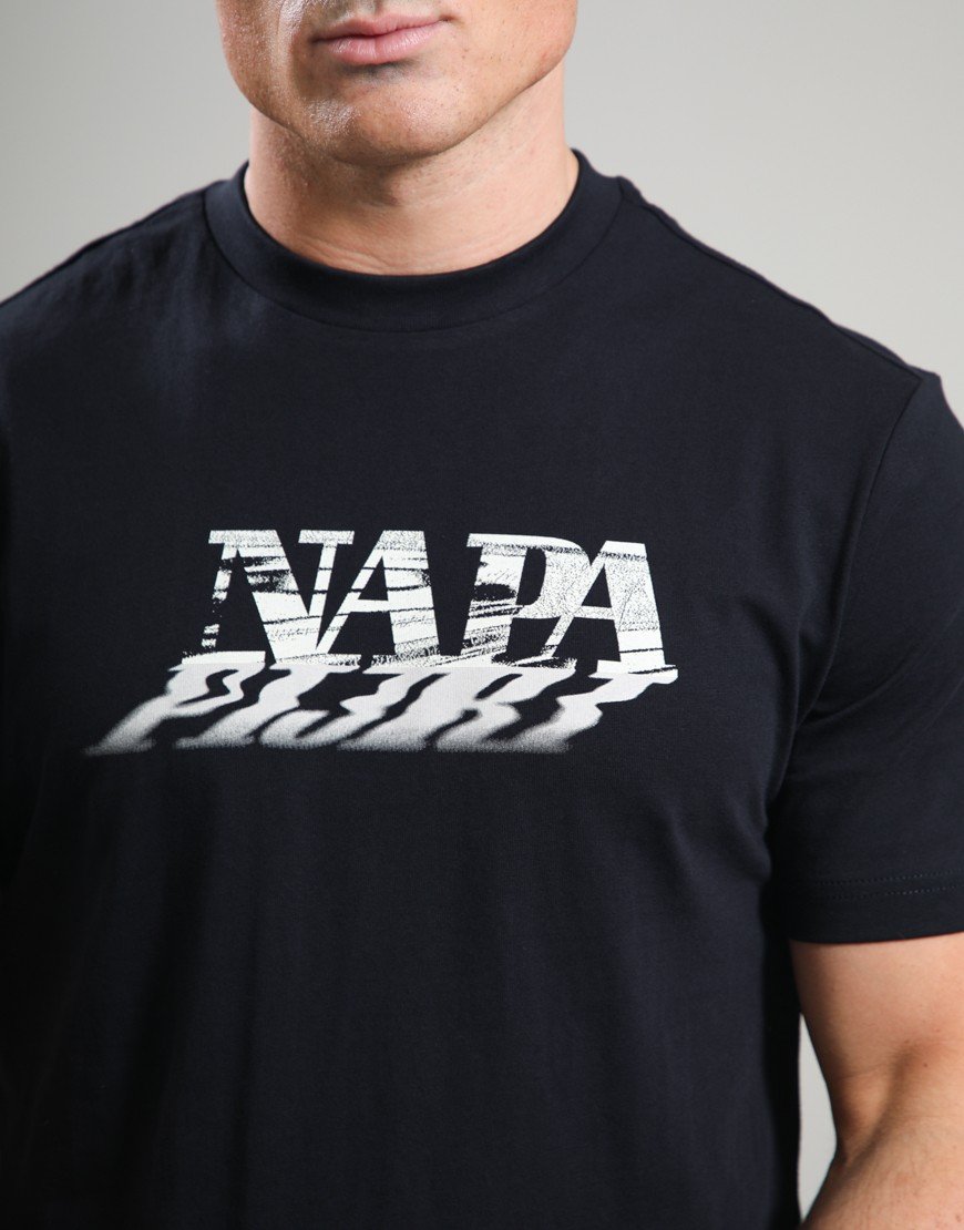 Napapijri S-Lodestar T-Shirt Black Beauty