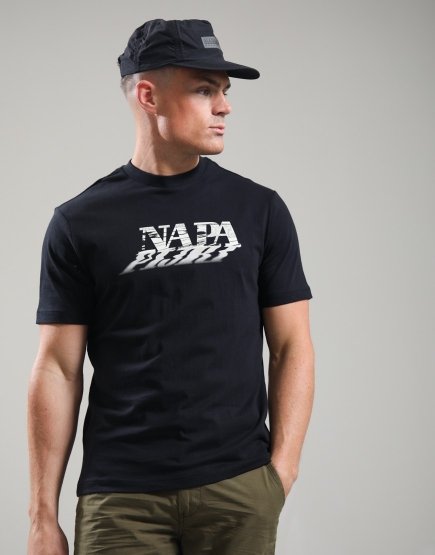 Napapijri S-Lodestar T-Shirt Black Beauty