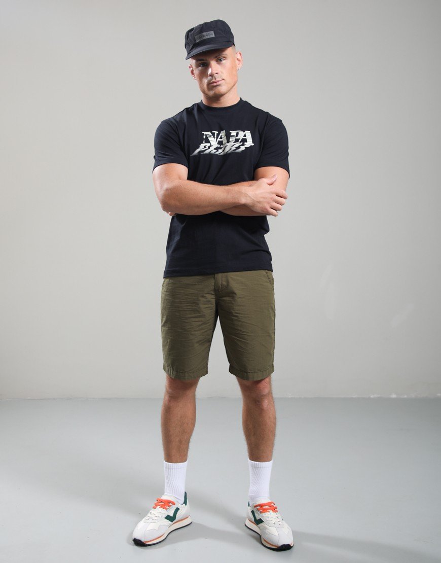 Napapijri S-Lodestar T-Shirt Black Beauty