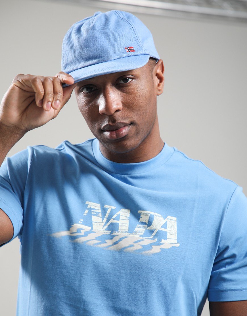 Napapijri S-Lodestar T-Shirt Blue Jasper