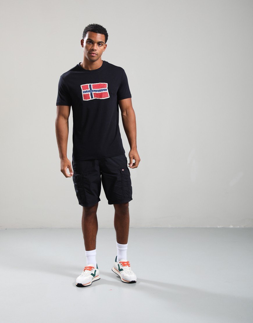 Napapijri S-Mahsa T-Shirt  Black Beauty