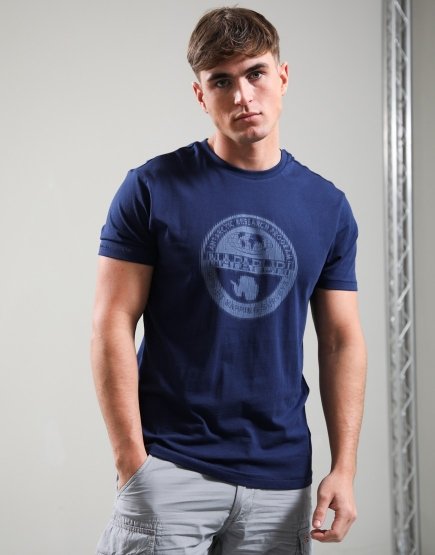 Napapijri S-Mahsa T-Shirt Naval Acade B2Q