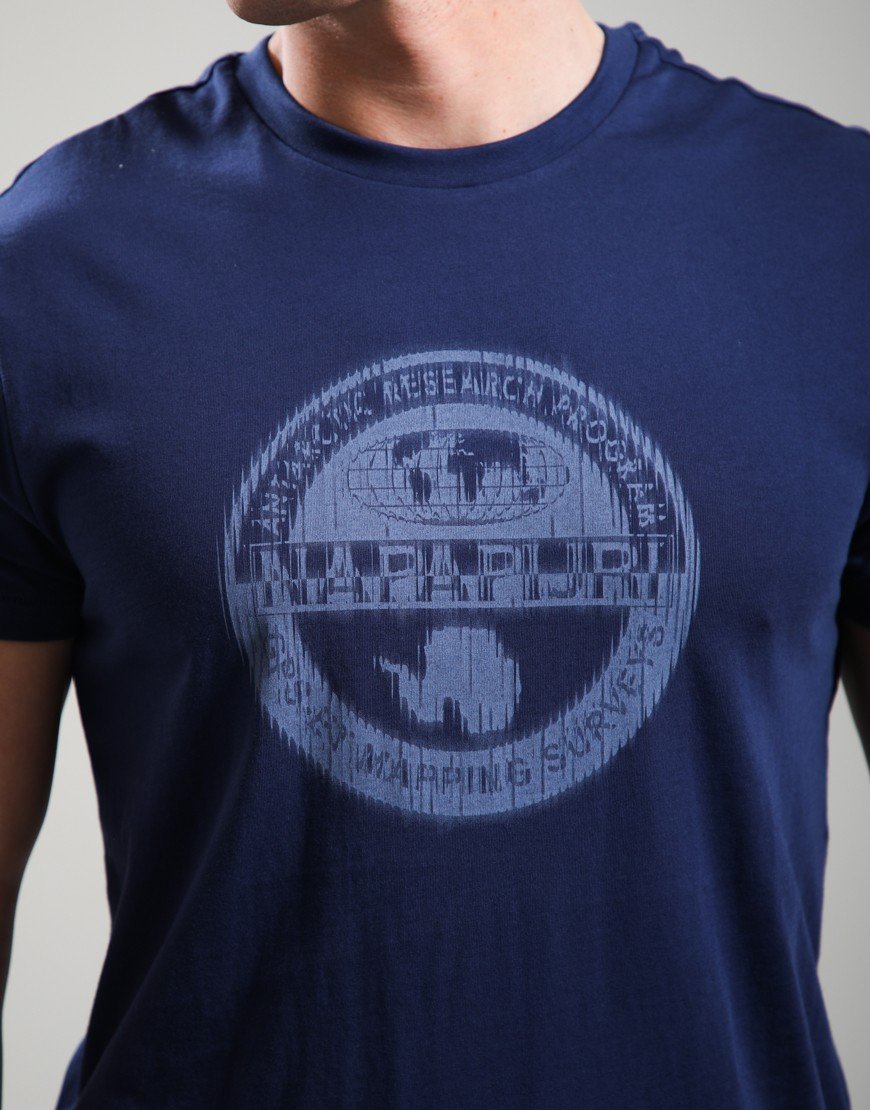Napapijri S-Mahsa T-Shirt Naval Acade B2Q