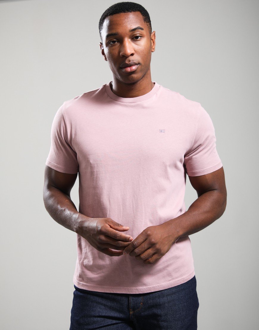 Napapijri S-Nedles T-Shirt Pink Woodrose