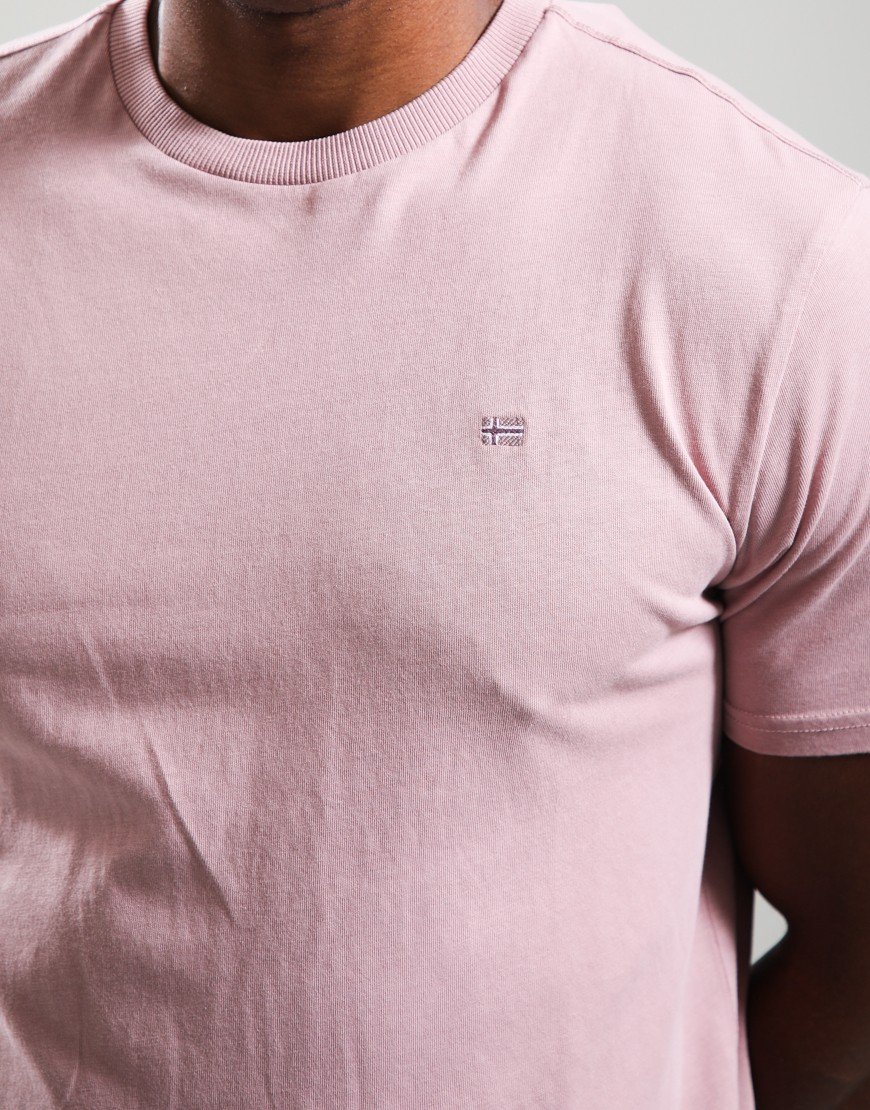 Napapijri S-Nedles T-Shirt Pink Woodrose
