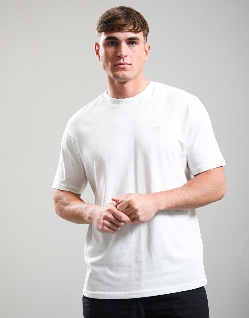 Napapijri S-Nedles T-Shirt  White Heron