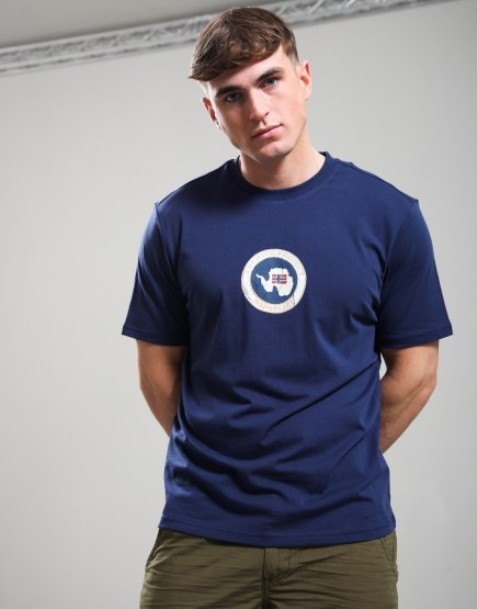 Napapijri S-Phos T-Shirt Naval Acade B2Q