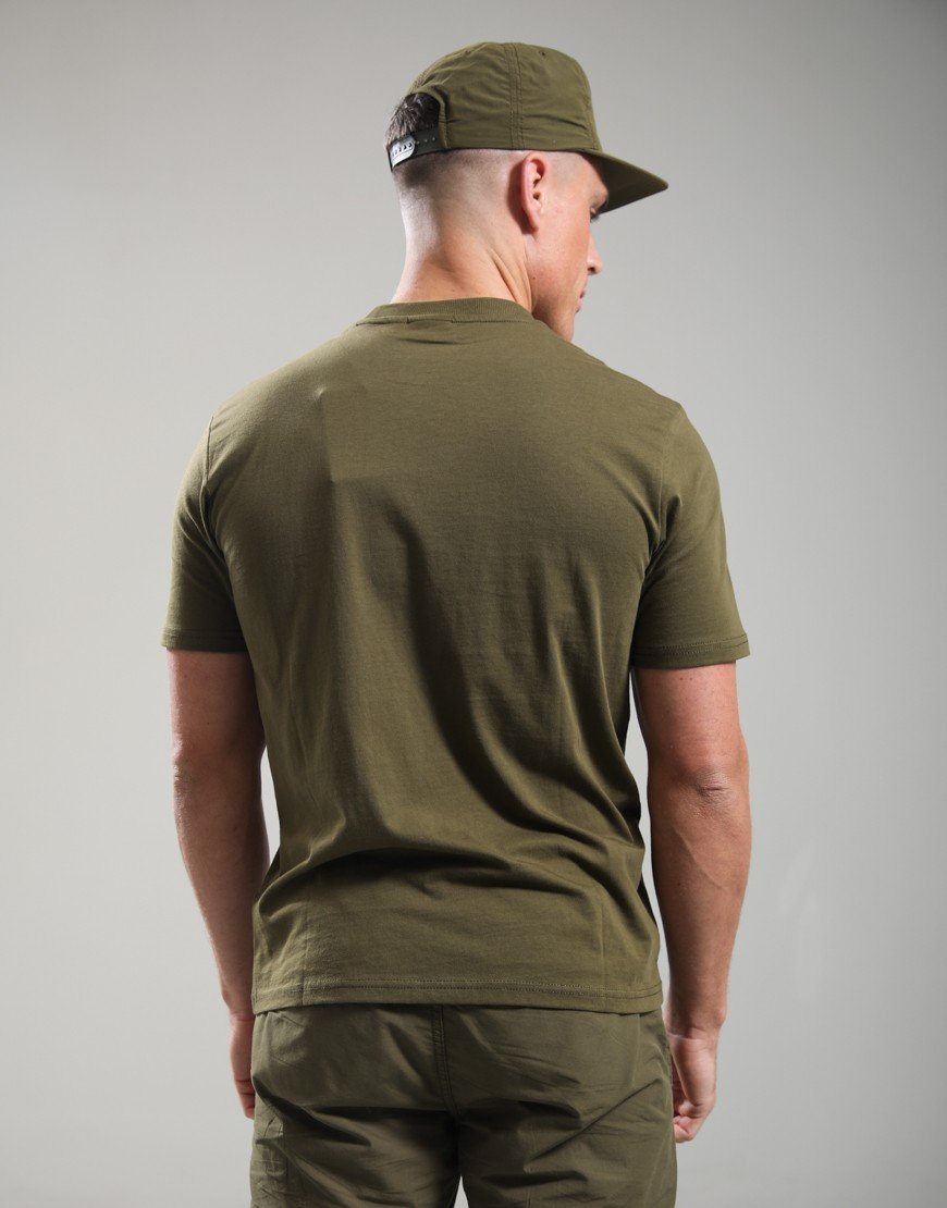 Napapijri S-Small Box T-Shirt Dark Olive G3A