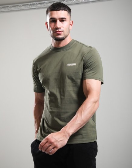 Napapijri S-Small Box T-Shirt Olive Night