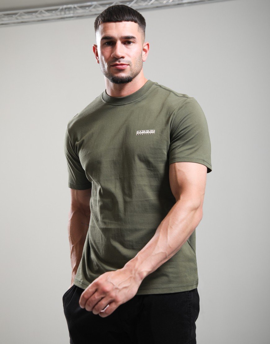 Napapijri S-Small Box T-Shirt Olive Night