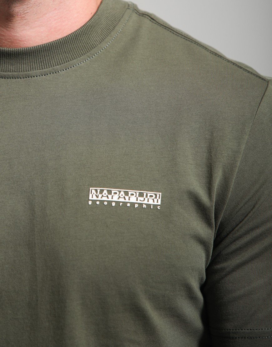 Napapijri S-Small Box T-Shirt Olive Night